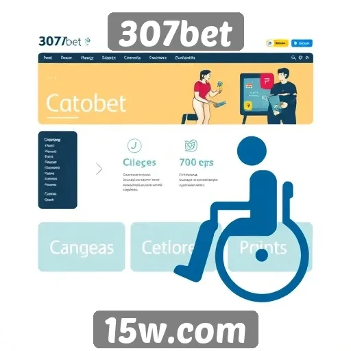 Acessibilidade e usabilidade do site 307bet